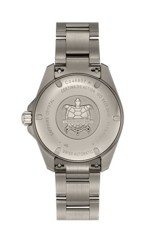 Ceas Certina DS Action Diver Titan C048.807.44.041.00 - spate carcasa