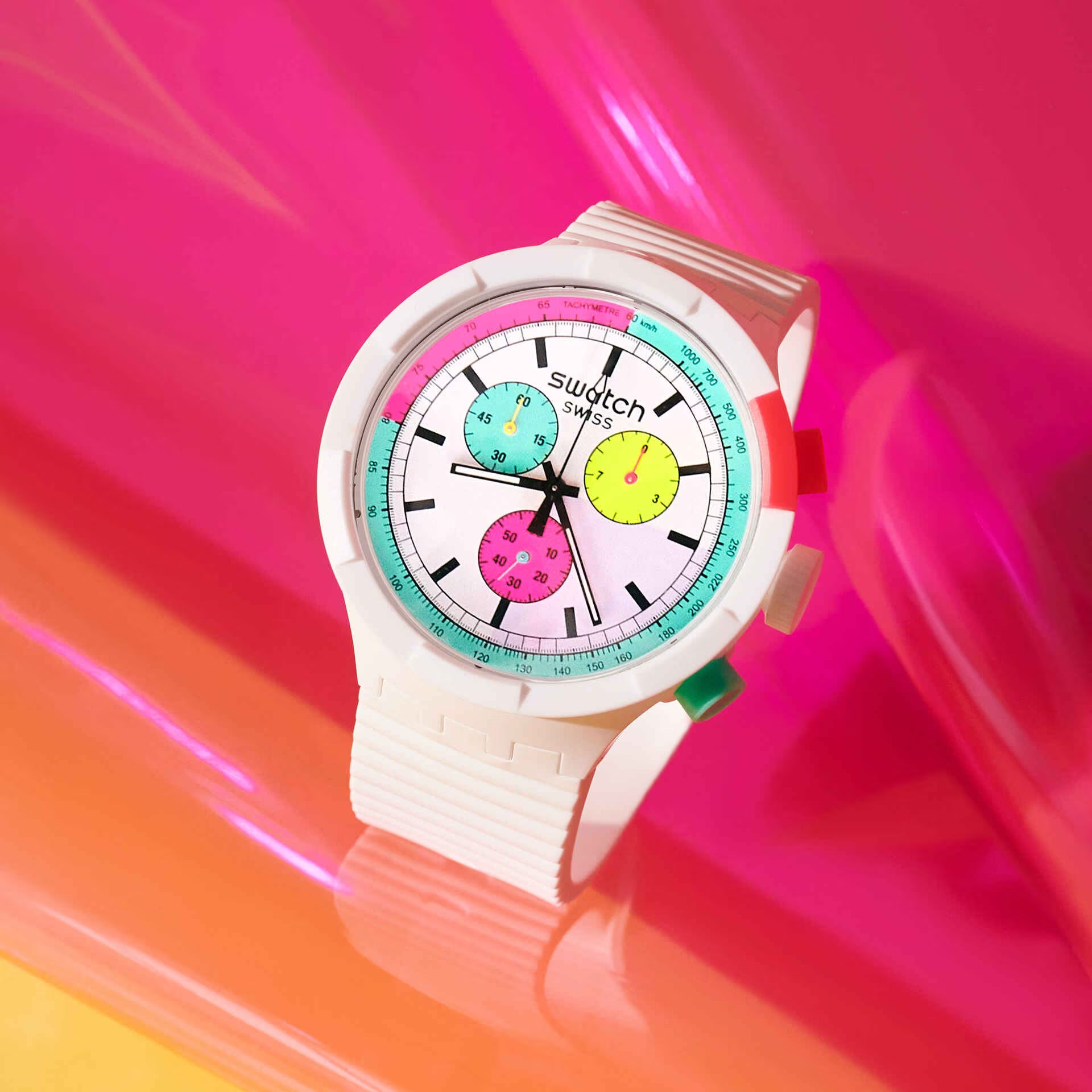 Ceas Swatch the Purity of Neon – Albini Prassa