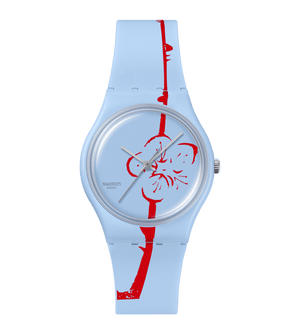 Ceas Swatch Flowering Plum SO28Z136 - vedere frontala