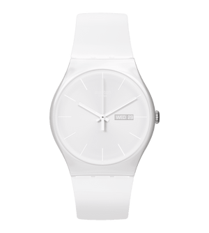 Ceas Swatch White Rebel SO29W704 - vedere frontala
