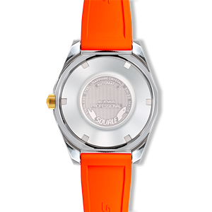 Ceas Squale Matic S Green Two Tone - capac spate