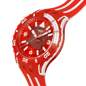 Ceas Swatch Lion's Mane SSCU09R100 - vedere in perspectiva