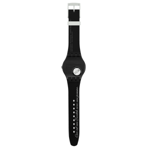 Ceas Swatch Le Fils de l'Homme by Rene Magritte SUOZ350 - vedere spate