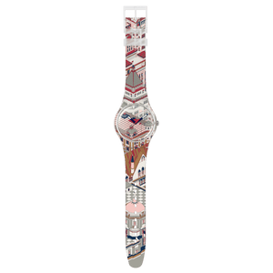 Ceas Swatch Bund-astic SUOZ371 - vedere laterala