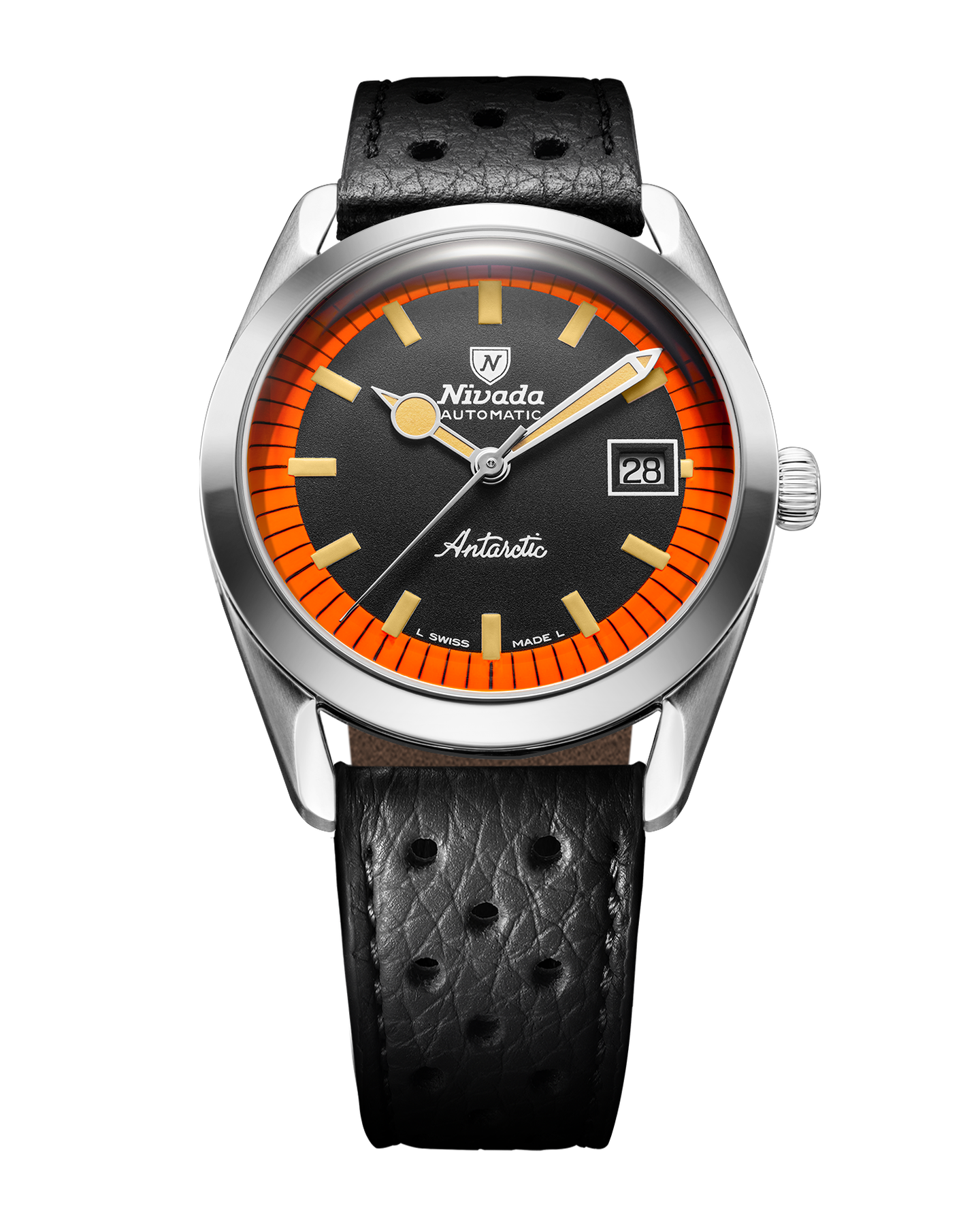 Ceas Nivada Antarctic Black & Orange 38mm – Albini Prassa