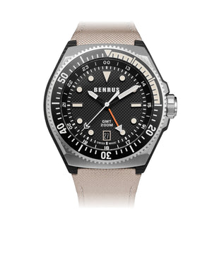 Ceas Benrus TYPE 3X Zulu Black - cadran negru