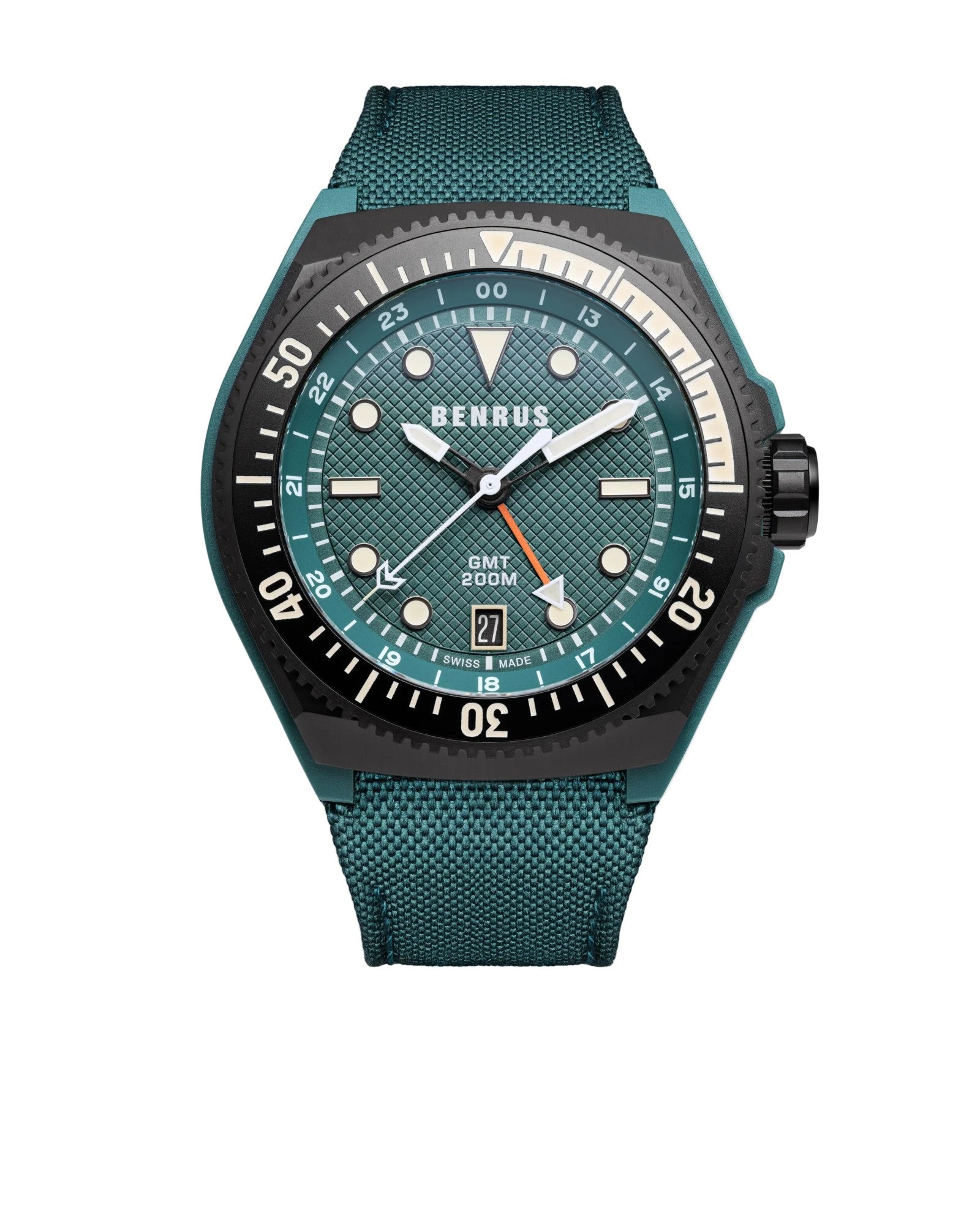 Ceas Benrus TYPE 3X Zulu Green T3XG-BC-B-420-01 – Albini Prassa