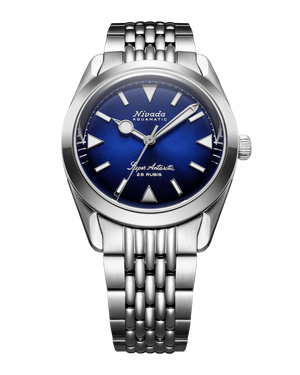 Ceas Nivada Super Antarctic Blue 38mm Beads of Rice