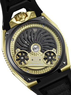 URWERK UR-150 Golden Scorpion - fund carcasa
