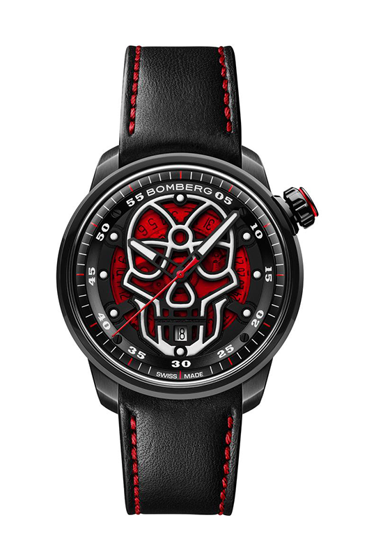 BB-01 AUTOMATIC SKULL RED – Albini Prassa
