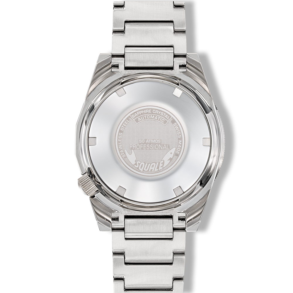 Ceas Squale 1521 Classic Bracelet - capac spate