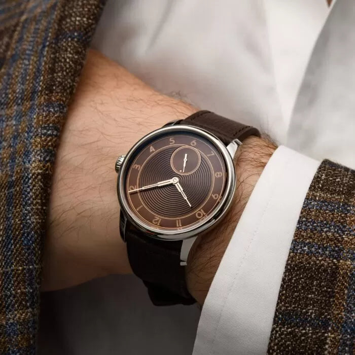 Ceas Louis Erard La Petite Seconde Metropolis Louis Erard x The Horophile Tobacco