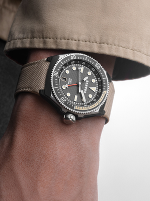 Ceas Benrus TYPE 3X Zulu Black - purtat