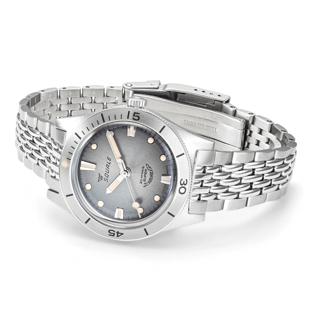 Ceas Squale Super-Squale Sunray Grey - lateral