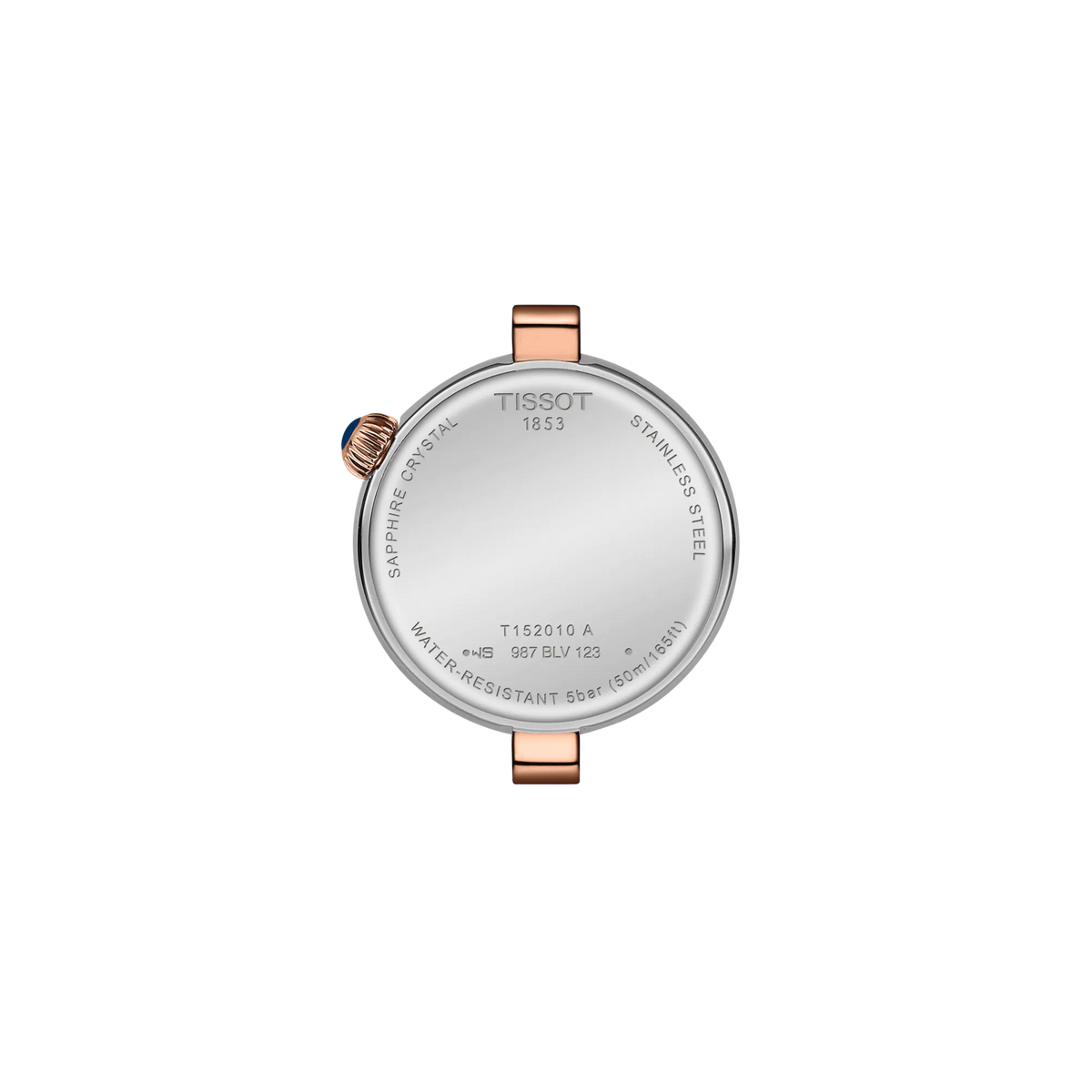 Ceas Tissot Desir T152.010.22.116.01 - spate carcasa