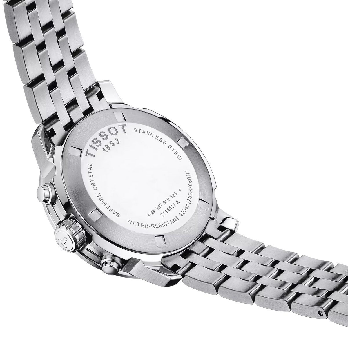 Ceas Tissot PRC 200 Chronograph T114.417.11.057.00 - detaliu bratara