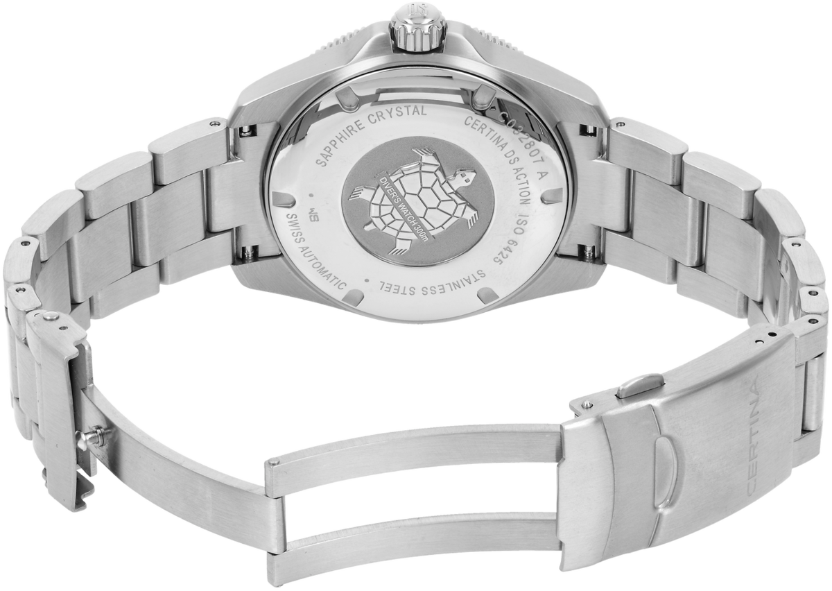 Ceas Certina DS Action Diver 38mm Powermatic 80 C032.807.11.051.00 - catarama si inchizatoare