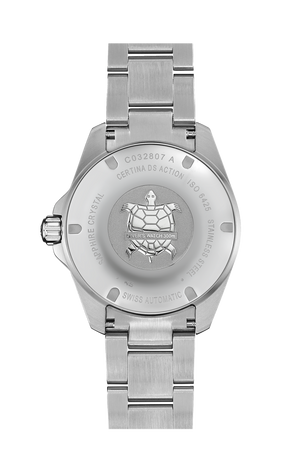 Ceas Certina DS Action Diver 38mm Powermatic 80 C032.807.11.051.00 - spate carcasa