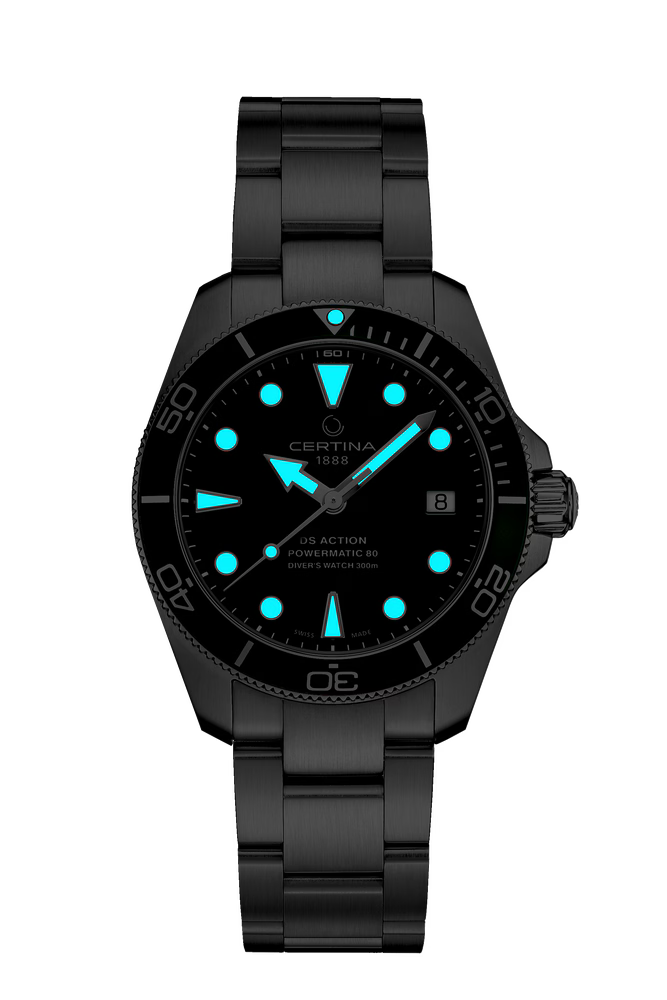 DS Action Diver 38mm Powermatic 80