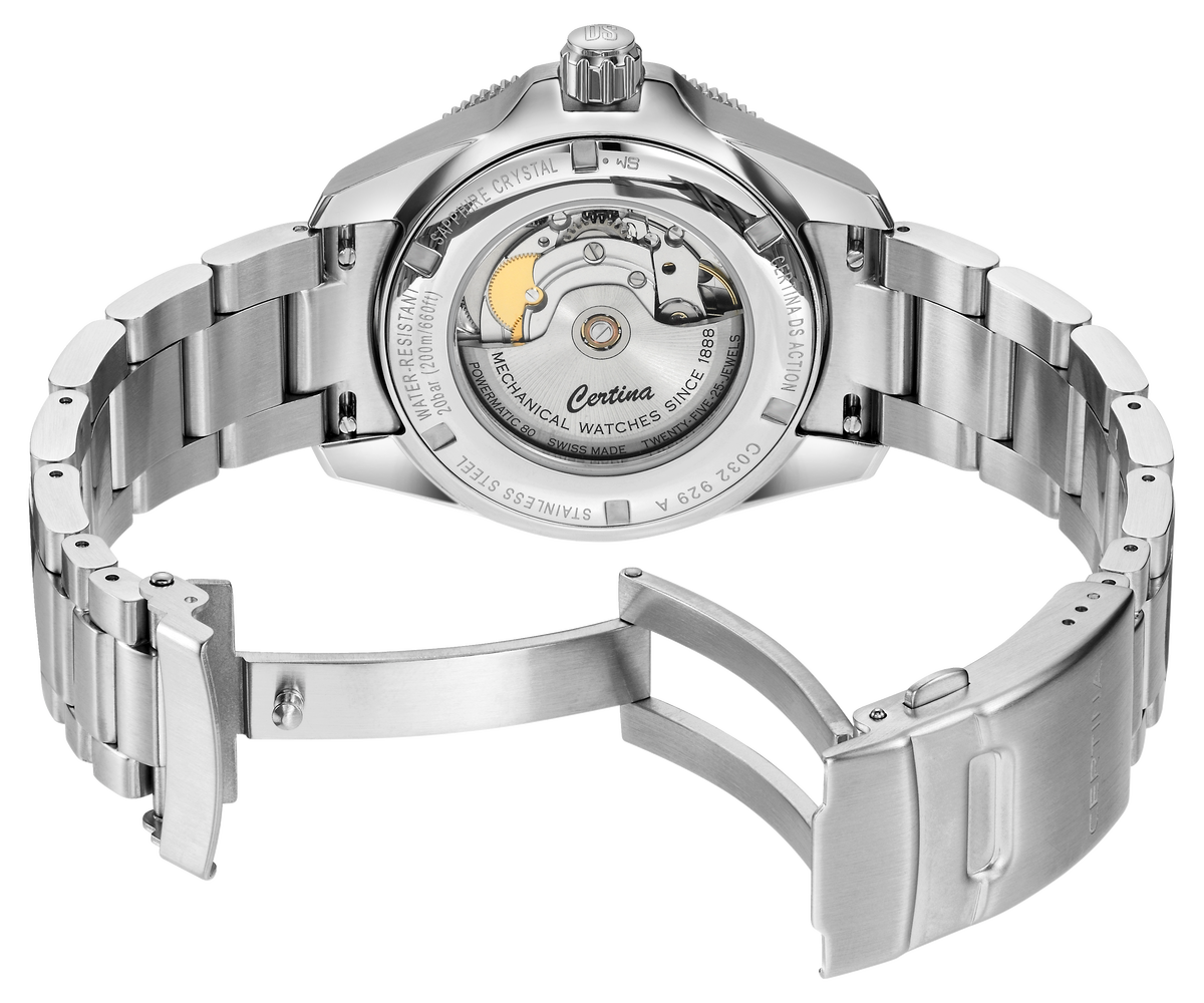 Ceas Certina DS Action GMT 41mm C032.929.11.041.01 - catarama si inchizatoare