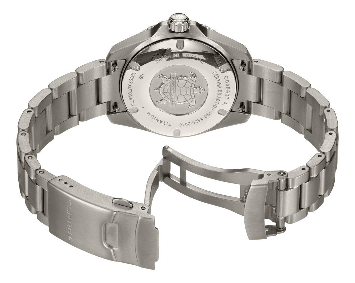 Ceas Certina DS Action Diver Titan C048.807.44.041.00 - catarama si inchizatoare