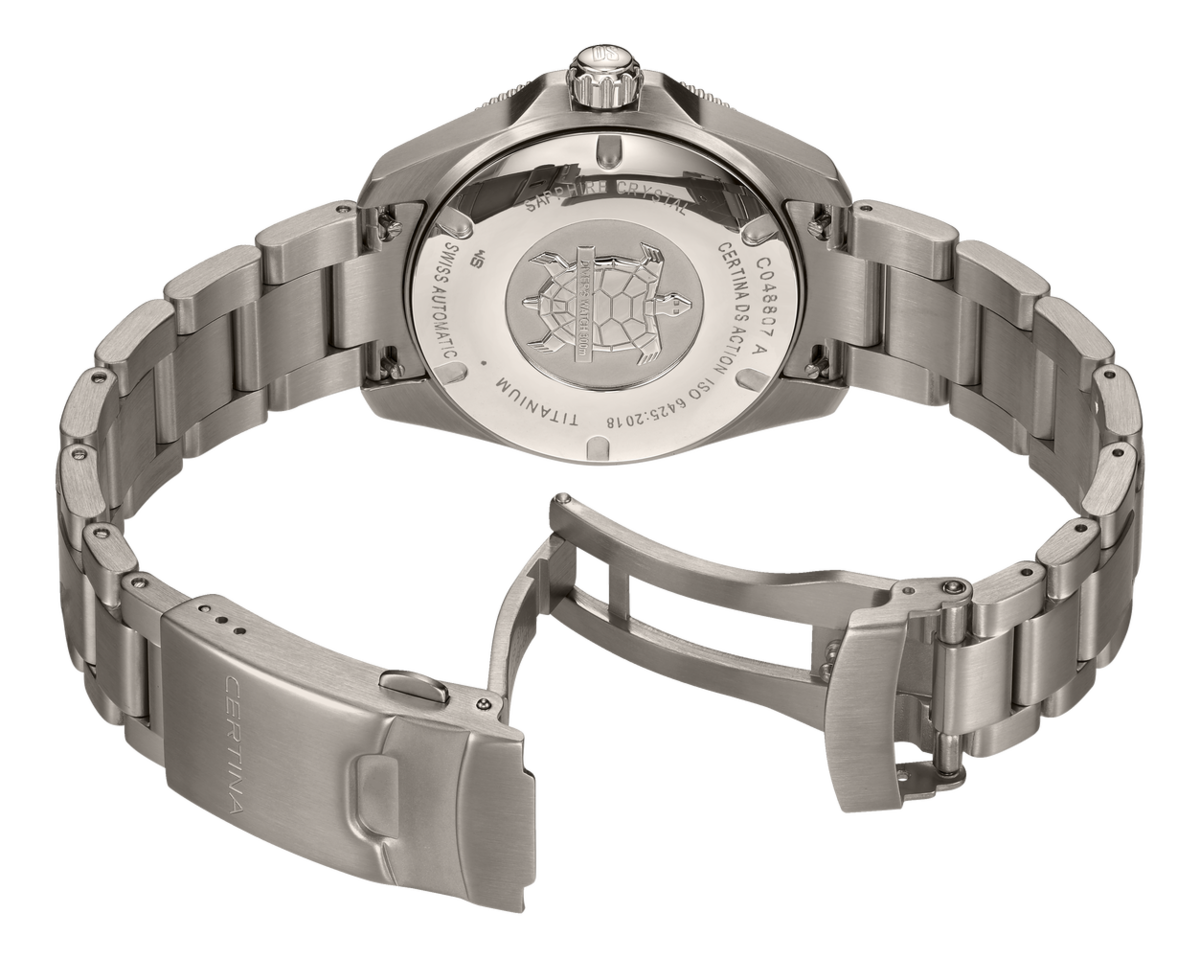 Ceas Certina DS Action Diver Titan C048.807.44.051.01 - catarama si inchizatoare
