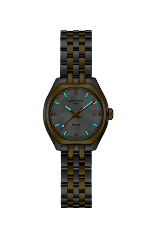 Ceas Certina DS-2 Lady C049.210.22.116.00 - index luminescent in intuneric