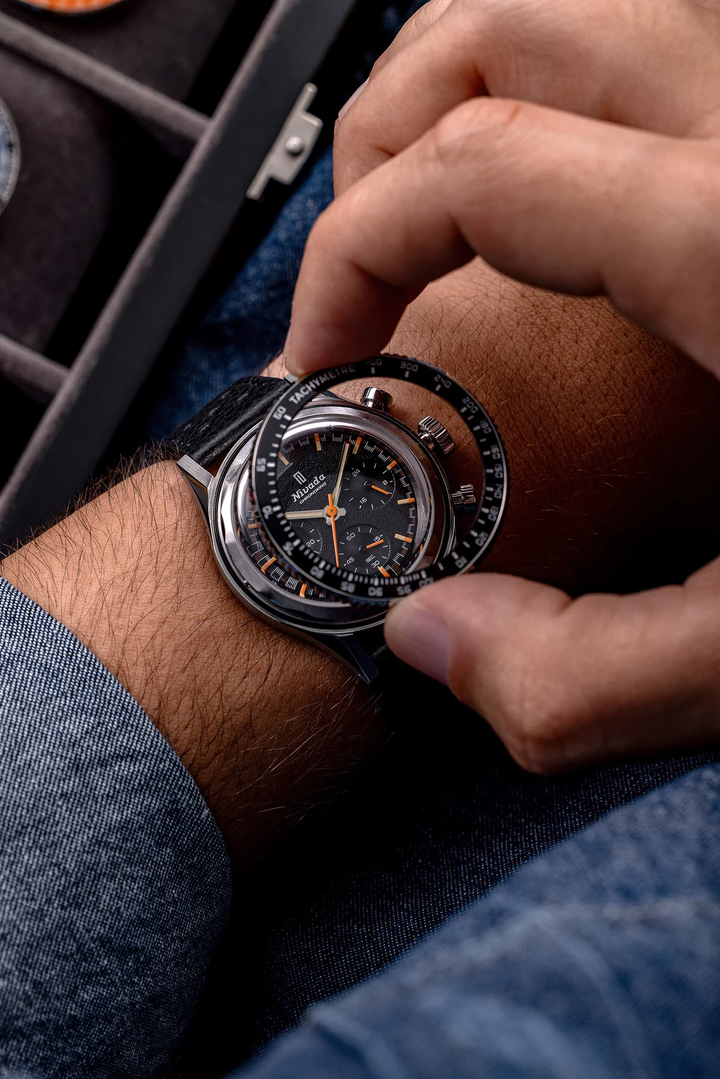 Ceas Nivada Chronoking Meca-Quartz - Bezel Interschimbabil