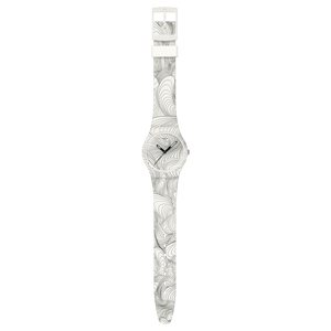 Ceas Swatch Curvilinear GZ363 - vedere laterala