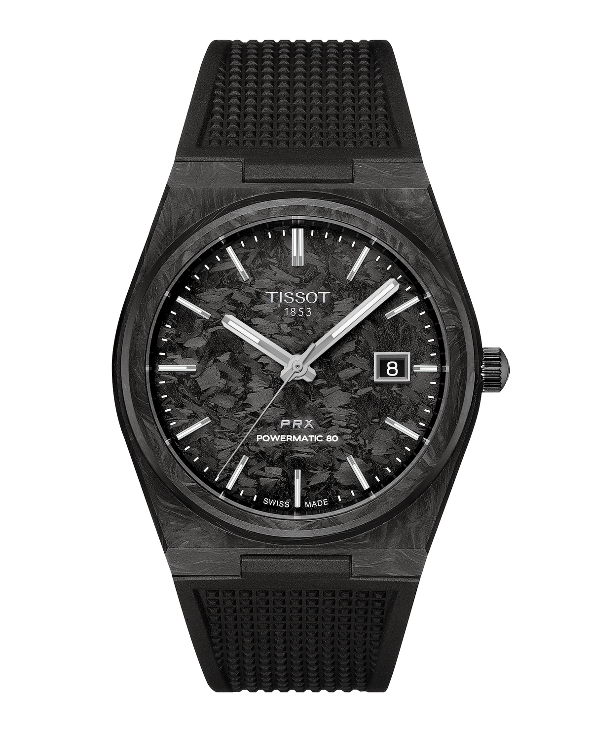 Ceas Tissot PRX Powermatic 80 Carbon 40mm