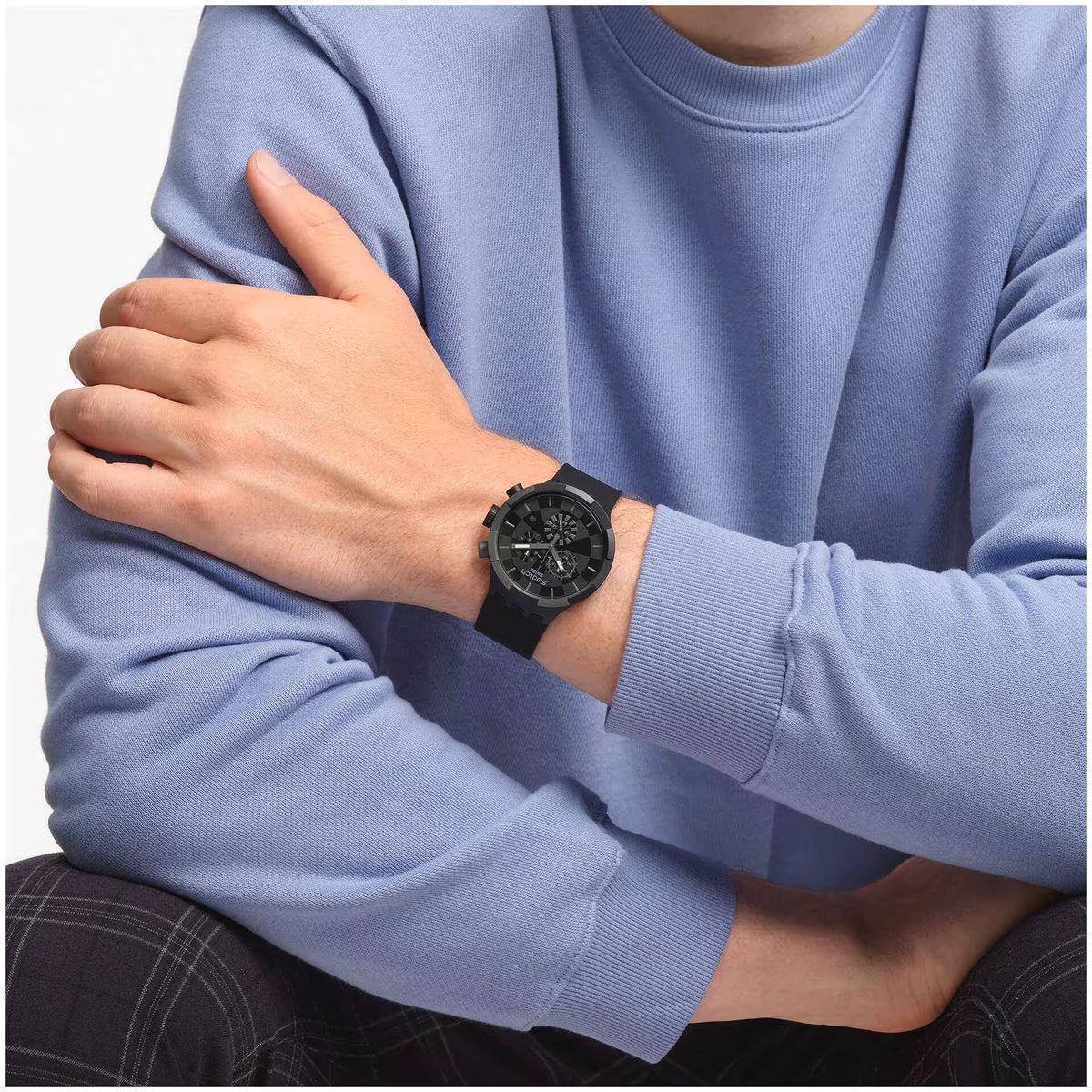 CEAS SWATCH BIG BOLD CHRONO CHECKPOINT BLACK