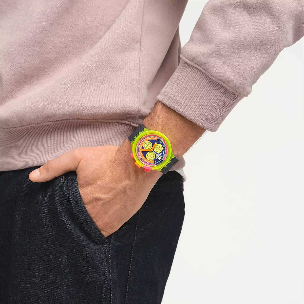 Ceas Swatch Neon to the Max