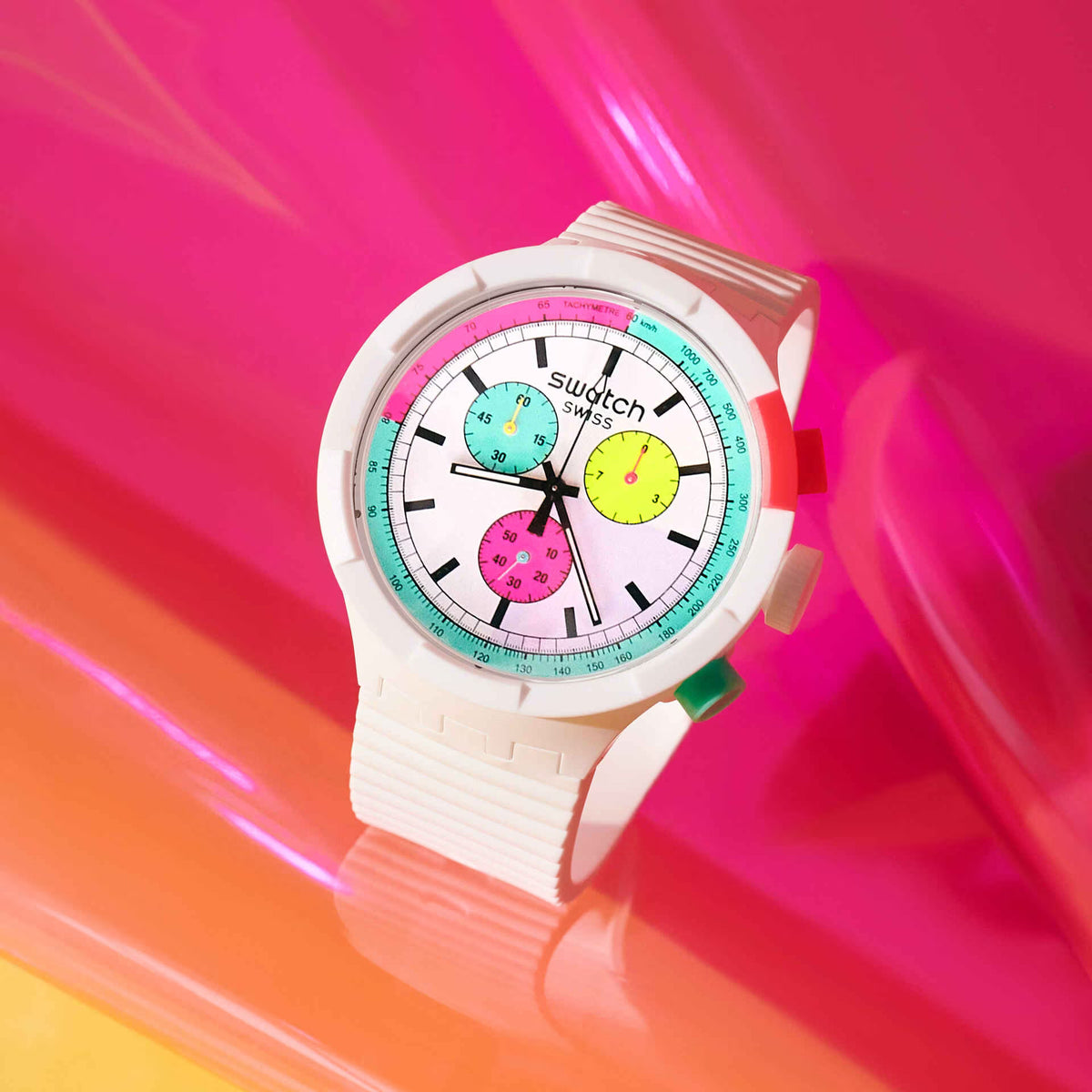 Ceas Swatch the Purity of Neon
