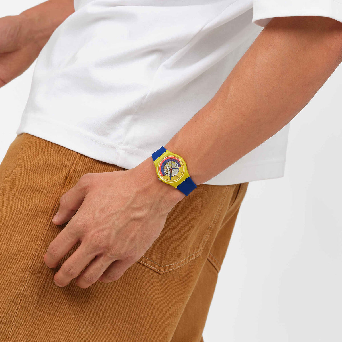 Ceas Swatch Timing is Everything SO28J400 - purtat la mana
