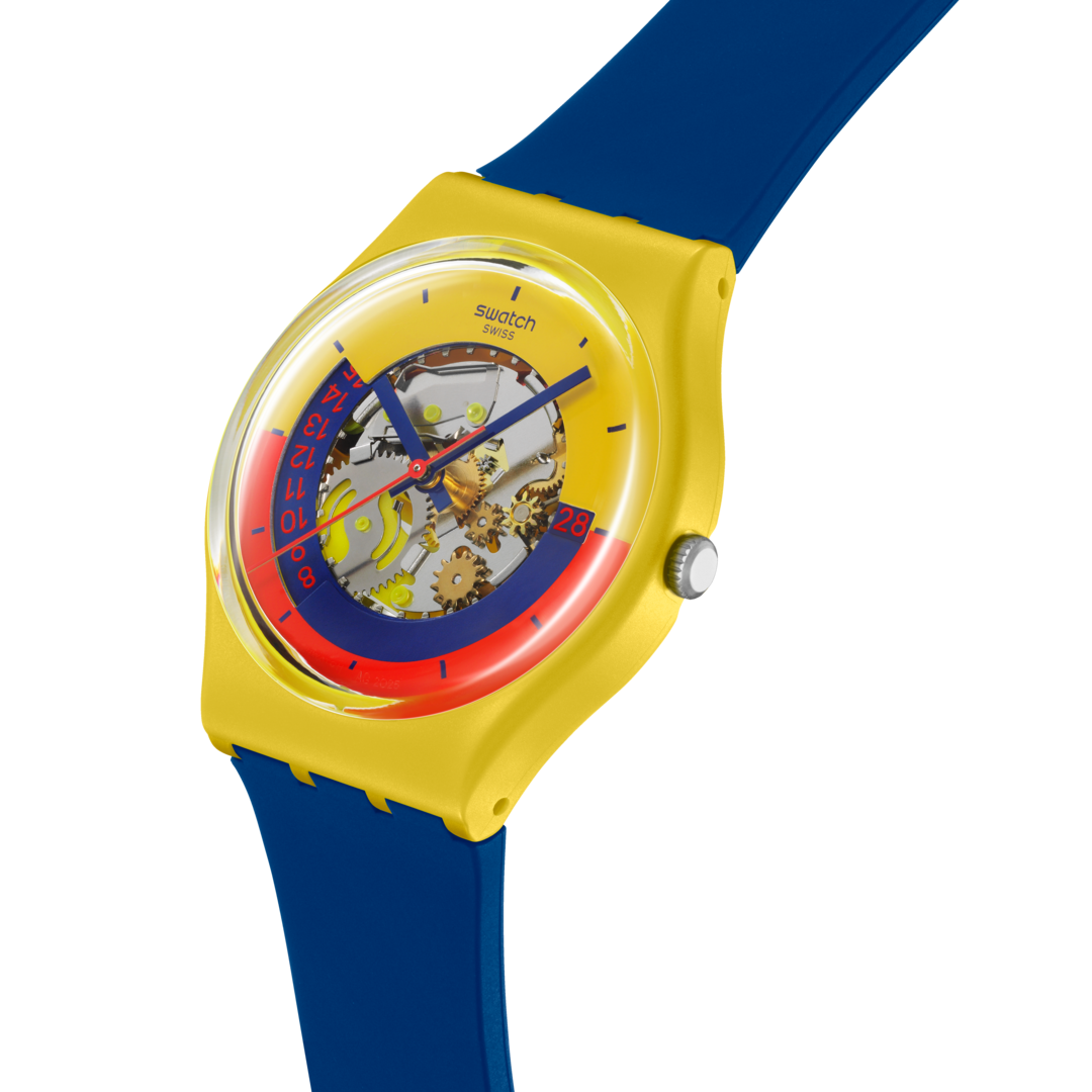 Ceas Swatch Timing is Everything SO28J400 - vedere in perspectiva