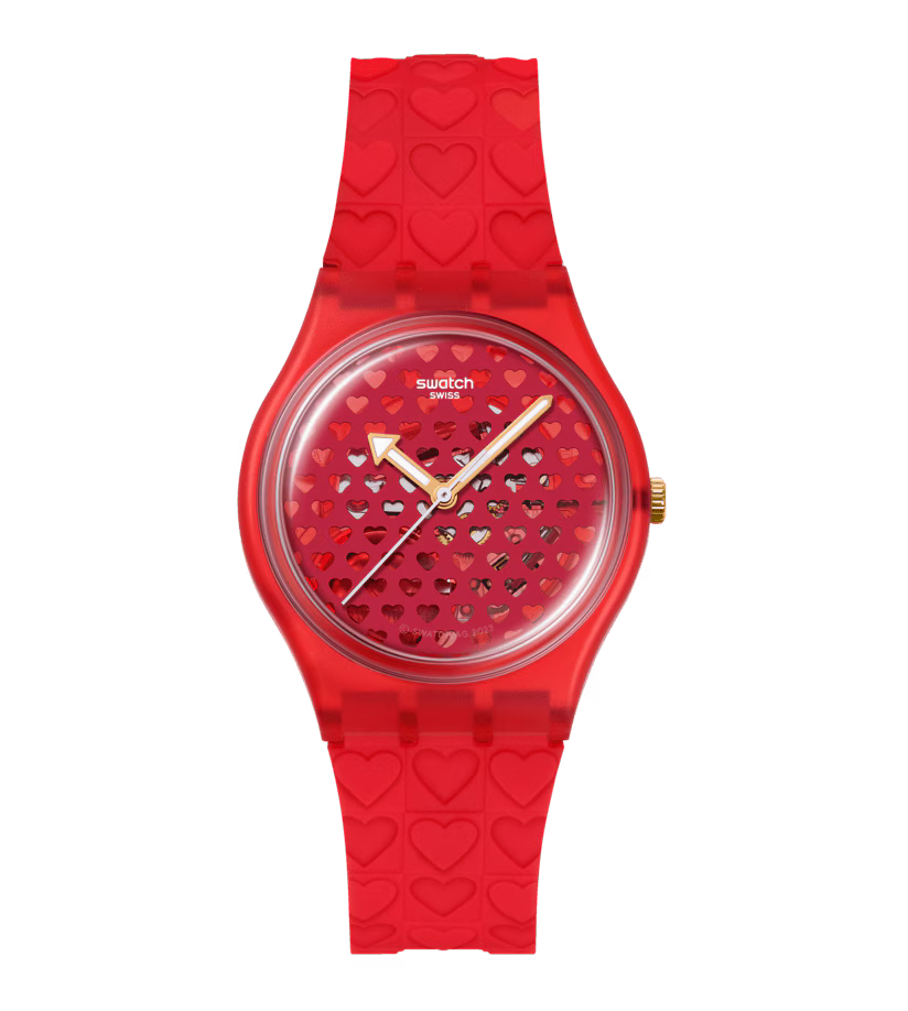 Ceas Swatch Love in Scarlet