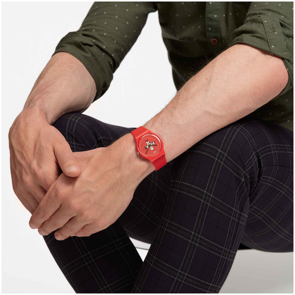 Ceas Swatch Swiss Around the Clock SO29R104 - lifestyle