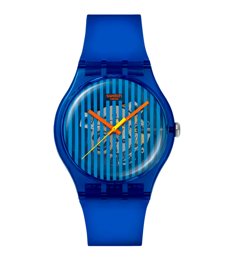 Ceas Swatch Brilliantly Blue