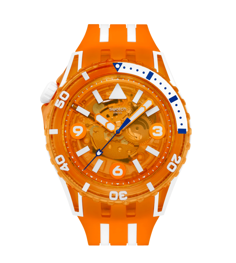 Ceas Swatch Pacific Sea Nettle SSCU09O100 - vedere frontala