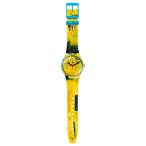 Ceas Swatch Hollywood Africans by JM Basquiat SUOZ354 - vedere laterala