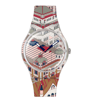 Ceas Swatch Bund-astic SUOZ371 - vedere frontala
