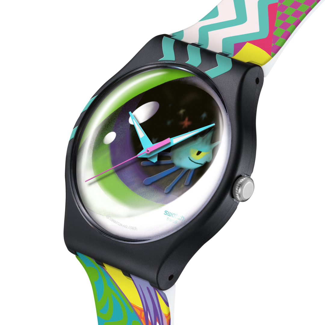 Ceas Swatch Street Eye SUOZ372 - vedere in perspectiva