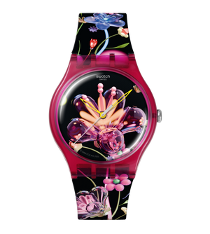 Ceas Swatch Digi-Blossoming SUOZ373 - vedere frontala