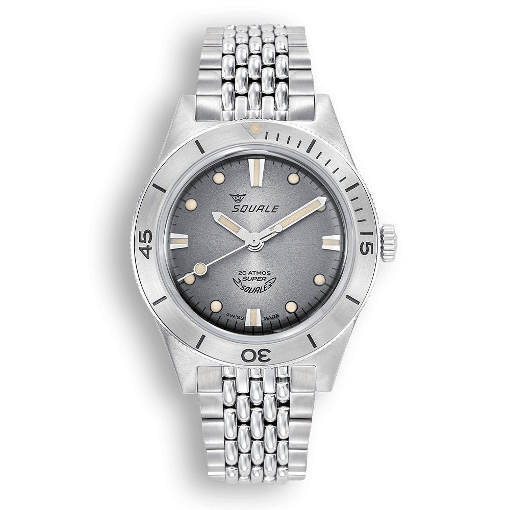 Ceas Squale Super-Squale Sunray Grey - cadran