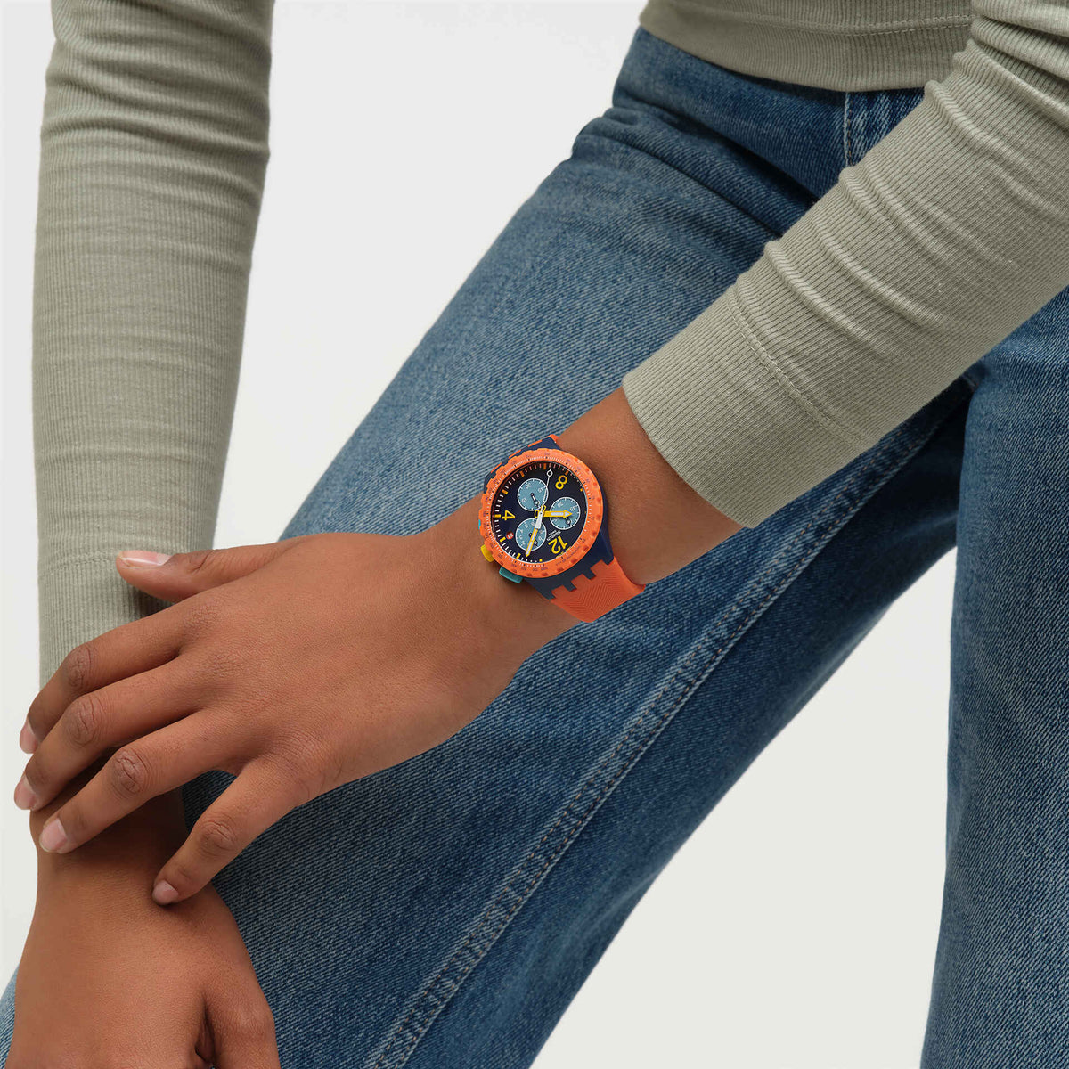 Ceas Swatch Camo Flash SUSI400 - lifestyle