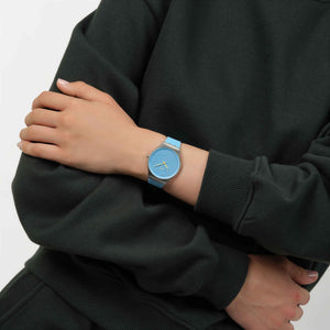 Swatch Iridescently Blue SYXS164
