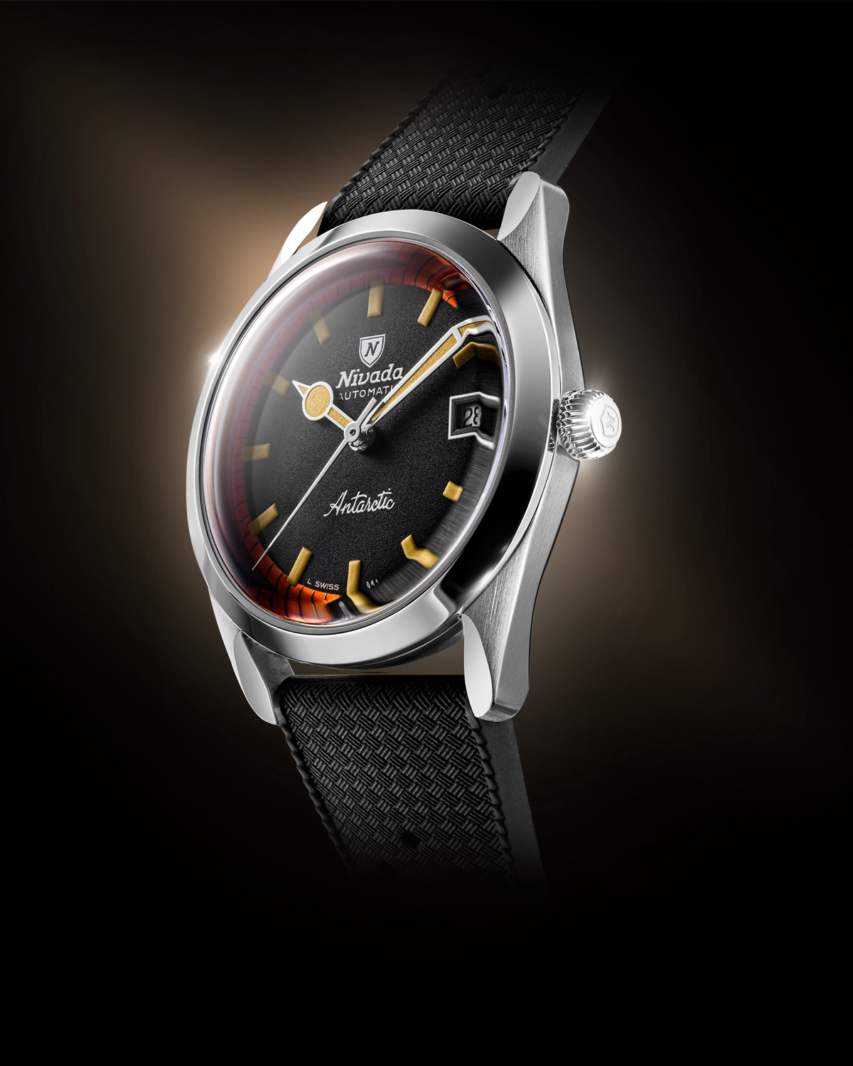 Nivada Antarctic Black & Orange - profil