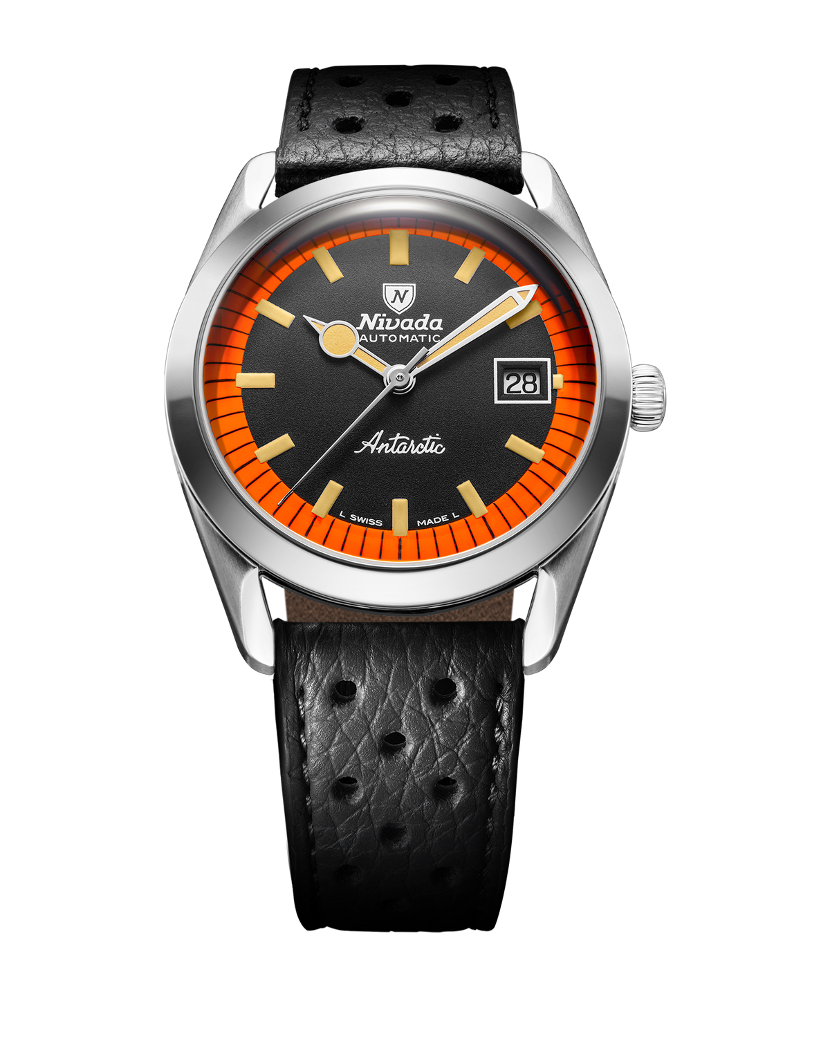 Ceas Nivada Antarctic Black & Orange 38mm