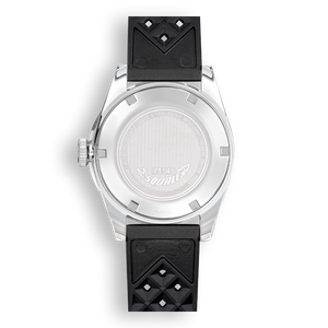 Ceas Squale 1545 Black Rubber - capac spate