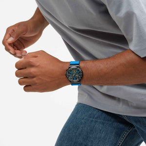 Ceas Swatch Moments in Blue YVB100 - lifestyle